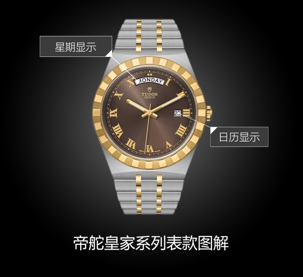 帝舵皇家系列M28603-0007图解