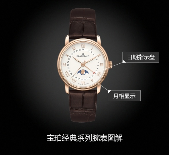 宝珀经典系列6126-3642-55B图解