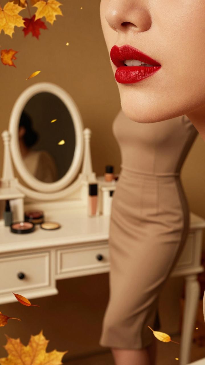 美妆行业 / 2014-09-16跟Taylor Swift学习初秋复古红唇妆容(图1)