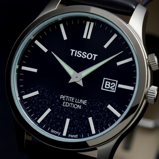 天梭小美人 星光款黑色盘(图1)