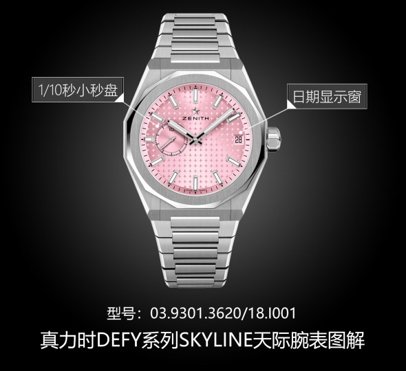 真力时巅峰系列03.9301.3620/18.I001图解