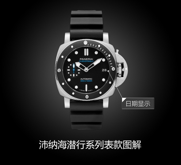 沛纳海潜行系列PAM02683图解