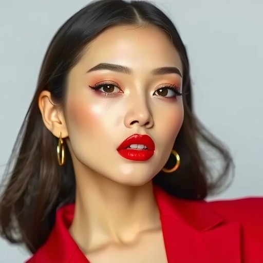 美妆行业 / 2014-08-07柴崎幸 红唇猫眼依旧杀气十足(图1)