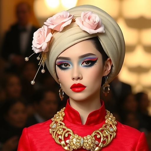 美妆行业 / 2014-08-05阿玛尼东方迷情彩妆 2014秋冬高级定制时装系列妆容发布(图1)