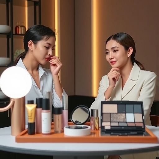 美妆行业 / 2014-07-30范冰冰Angelababy传授最佳妆容法则(图1)