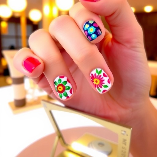 美妆行业 / 2014-07-23春夏秀场时尚灵感点缀你的彩色指甲(图1)